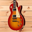 Gibson 1958 Les Paul Standard Reissue VOS electric guitar Washed Cherry Sunburst with dual humbuckers