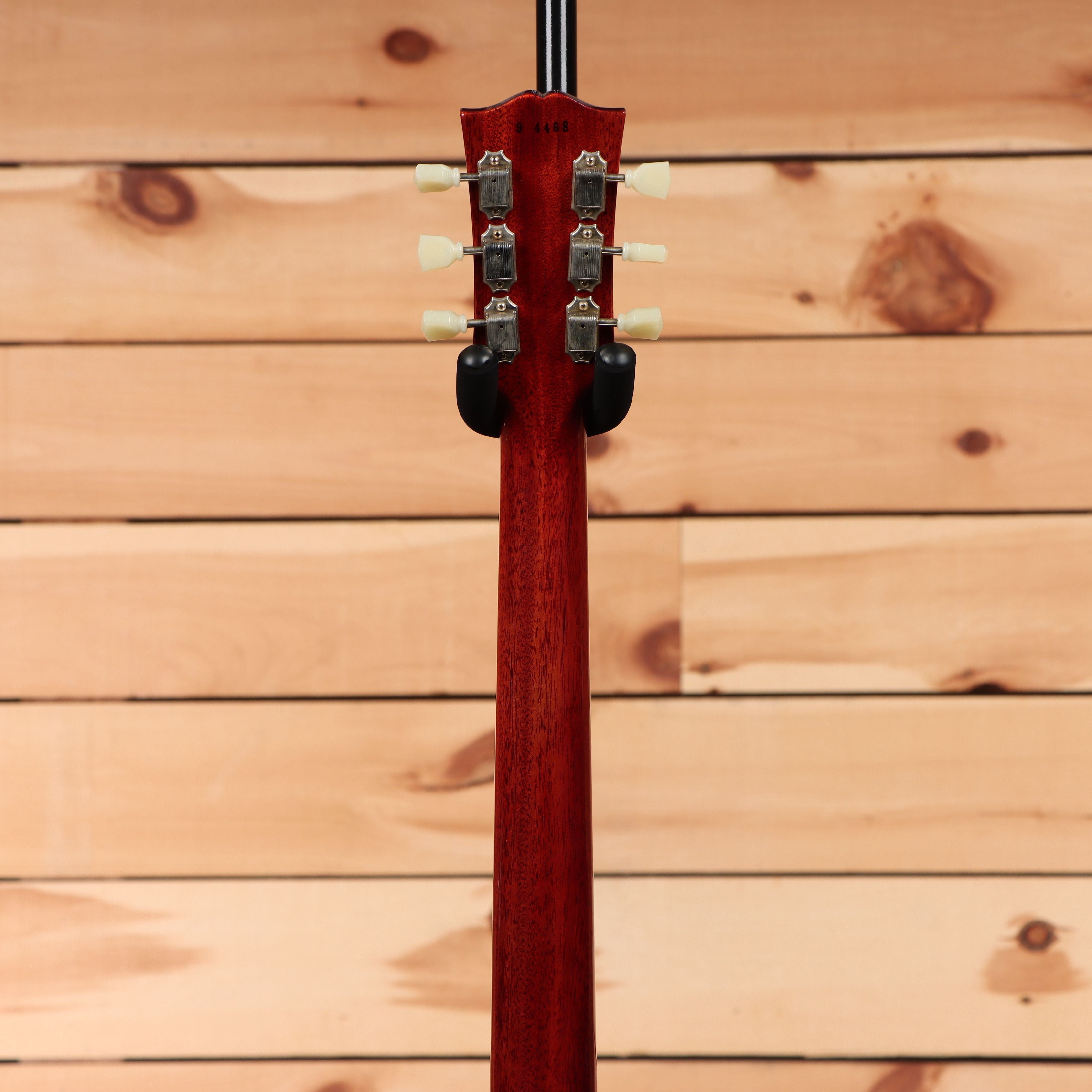 Gibson 1959 Les Paul Standard Reissue VOS electric guitar Washed Cherry Sunburst with dual humbuckers