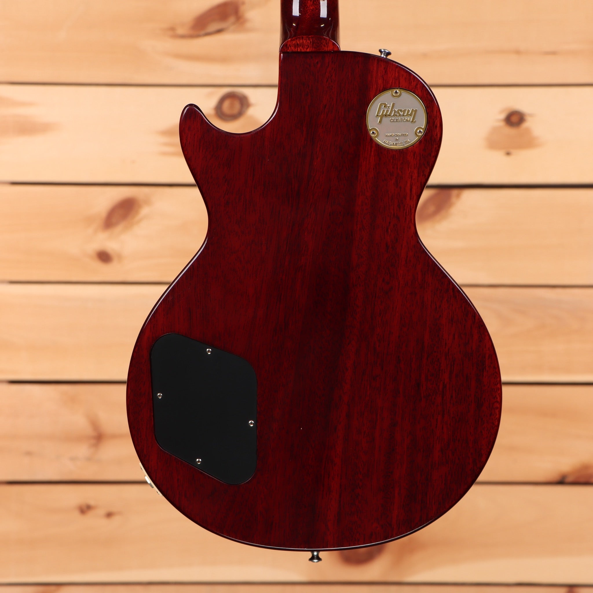 Gibson 1960 Standard Reissue VOS electric guitar Iced Tea Burst semi-hollow body with black pickguard
