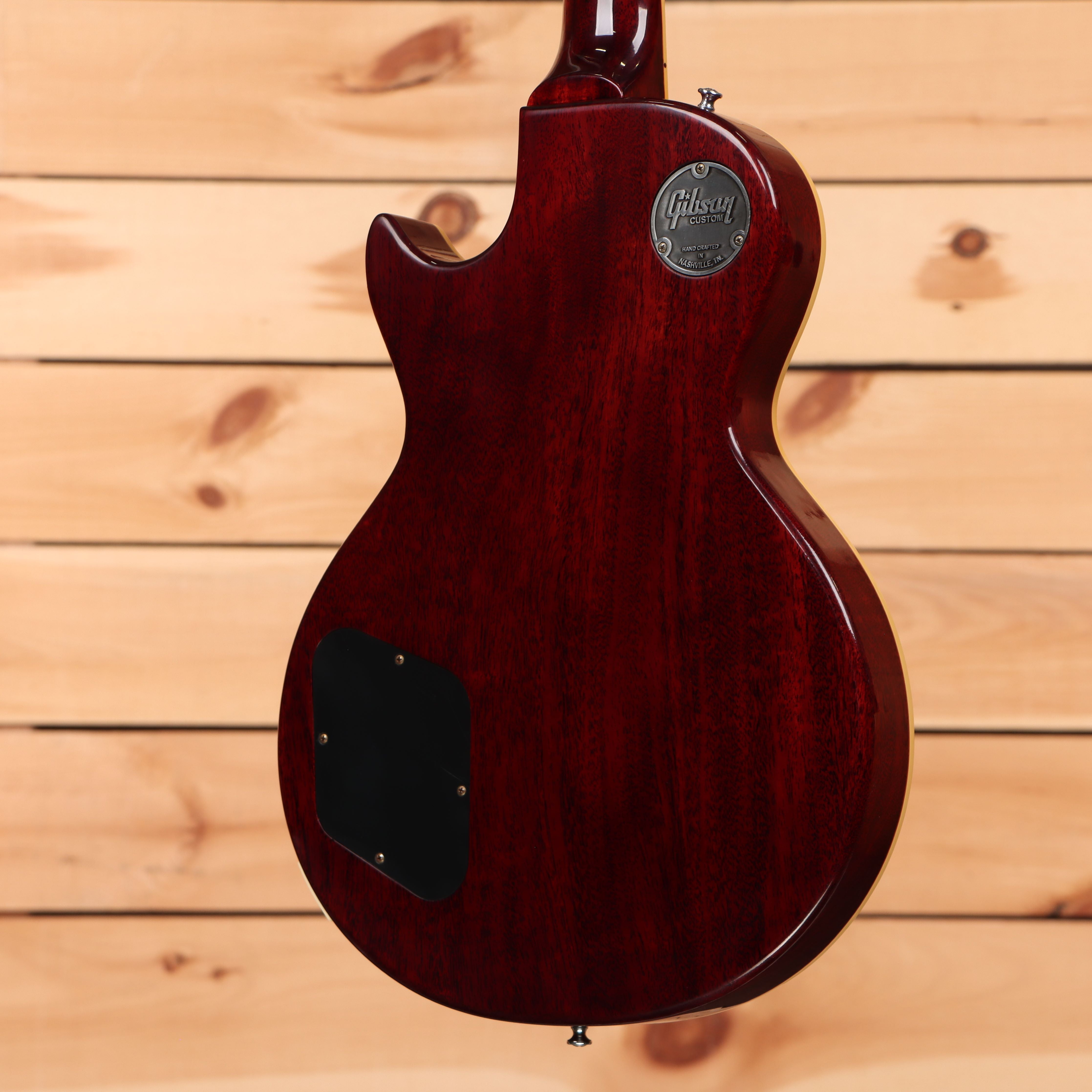 Gibson 1960 Les Paul Standard Reissue VOS electric guitar Washed Cherry Sunburst with dual humbuckers