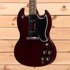 Gibson 1963 SG Special Reissue cherry red electric guitar with dual humbuckers and rosewood fretboard