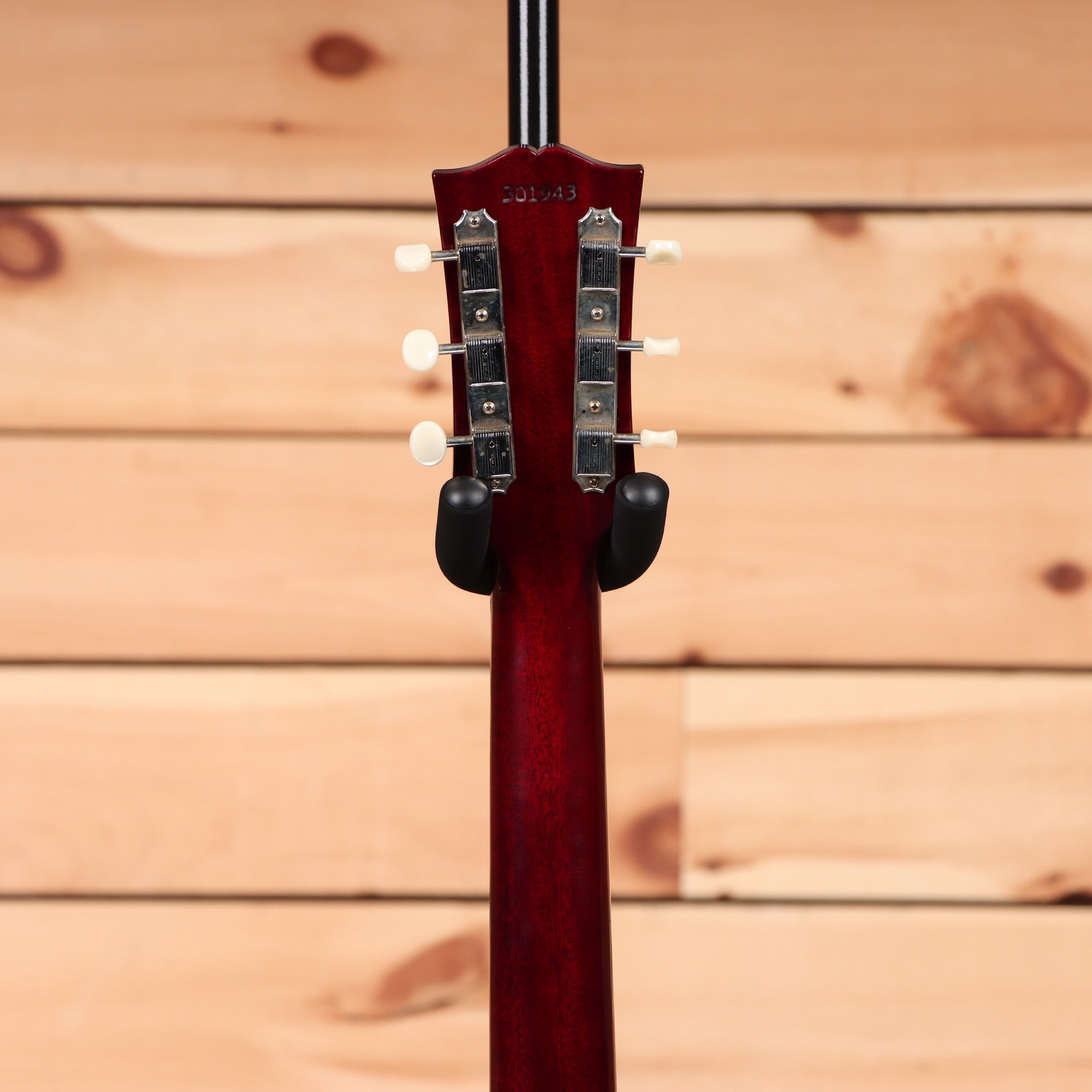 Gibson 1963 SG Special Reissue cherry red electric guitar with dual humbuckers and black pickguard