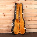 Gibson SG Custom 2-Pickup electric guitar Ebony with orange plush-lined hard case
