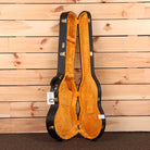 Gibson SG Custom 2-Pickup electric guitar Ebony with orange plush-lined hard case