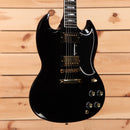 Gibson SG Custom electric guitar Ebony 2 pickup humbucker gold hardware