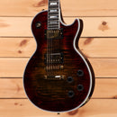 Gibson Les Paul Axcess Custom electric guitar Bengal Burst figured top with dual humbuckers and gold hardware