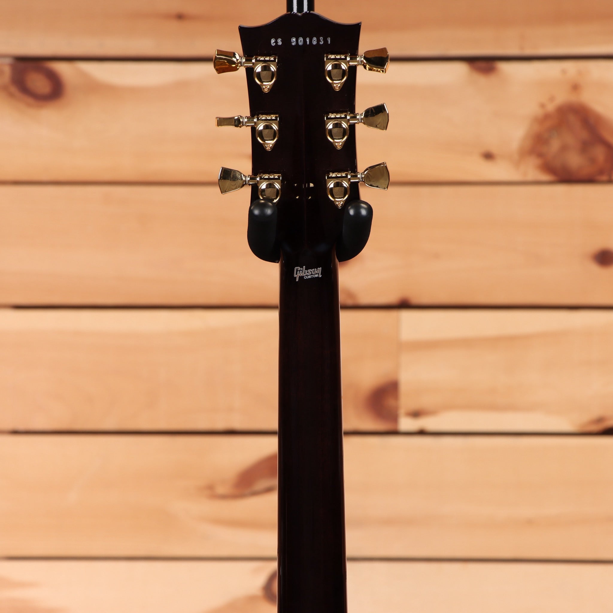 Gibson Les Paul Axcess Custom Figured Top electric guitar Bengal Burst with gold tuners and humbucker pickups