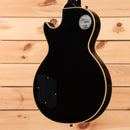 Gibson Peter Frampton Phenix Inspired Les Paul Custom VOS electric guitar Ebony with gold binding