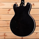 Gibson B.B. King Lucille semi-hollow body electric guitar transparent ebony with gold hardware