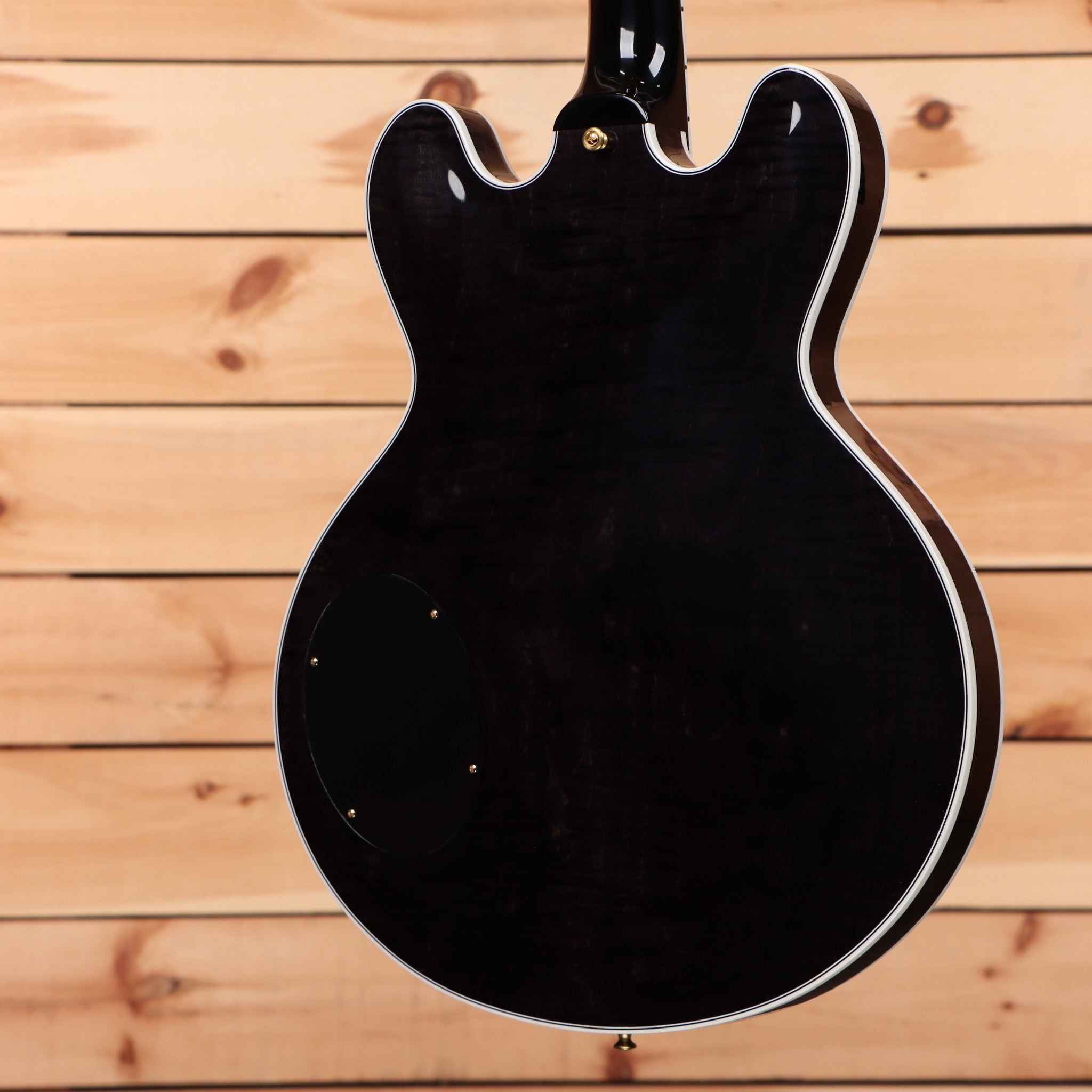 Gibson B.B. King Lucille semi-hollow body electric guitar transparent ebony with gold hardware
