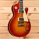 Gibson 1959 Les Paul Standard Reissue Ultra Light Aged electric guitar Sunrise Teaburst with dual humbuckers and gold hardware