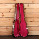 Gibson 1960 Les Paul Standard Ultra Light Aged Wide Tomato Burst electric guitar with red velvet-lined case