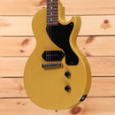Gibson 1957 Les Paul Junior Murphy Lab Ultra Light Aged TV Yellow electric guitar with P90 pickup