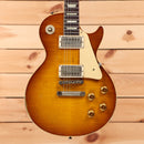 Gibson 1959 Les Paul Standard Reissue Heavy-Aged Golden Poppy Burst electric guitar with dual humbuckers and gold hardware