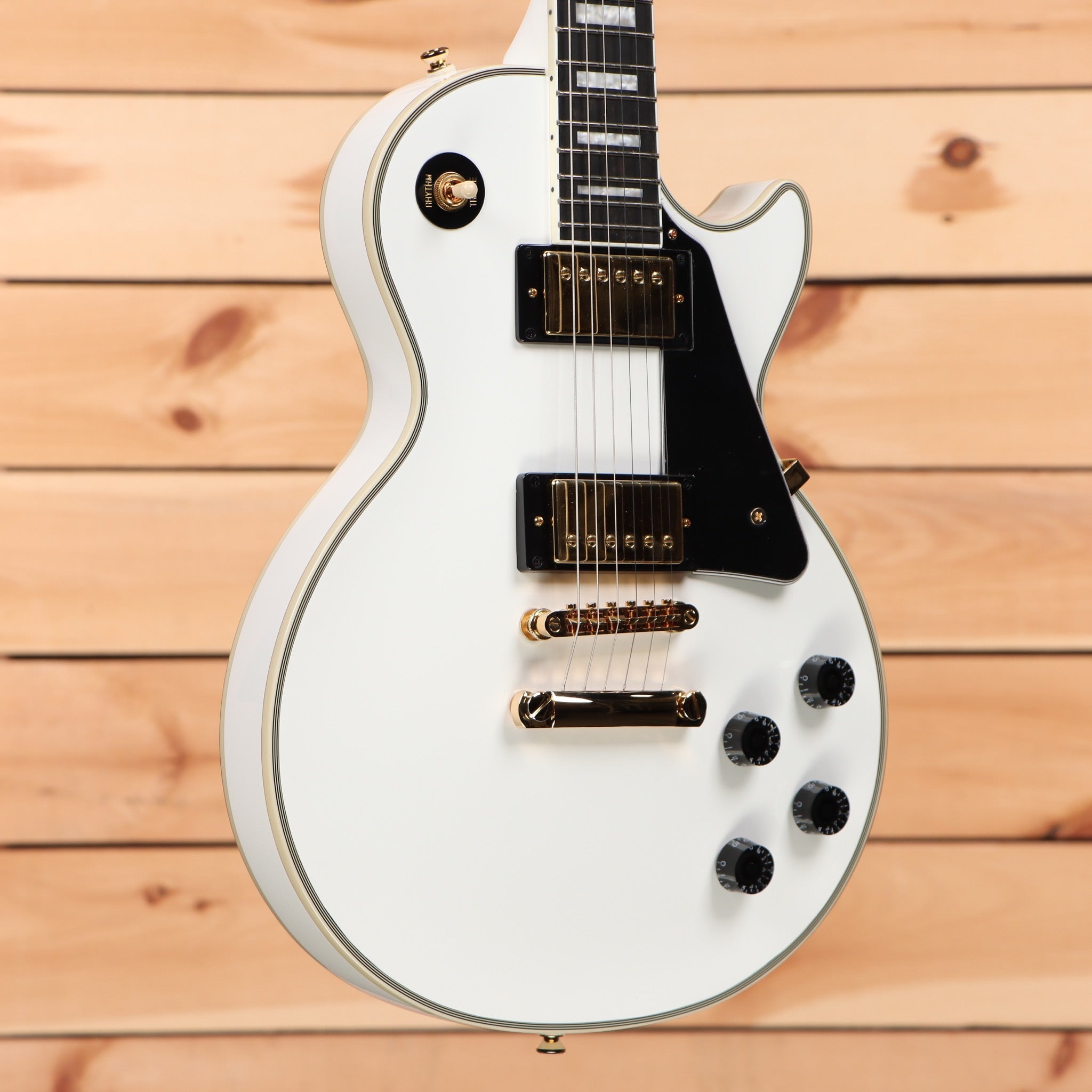 Epiphone Les Paul Custom - Alpine White – Righteous Guitars