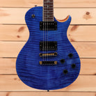 Paul Reed Smith SE McCarty 594 Singlecut electric guitar Faded Blue with flamed maple top and dual humbuckers