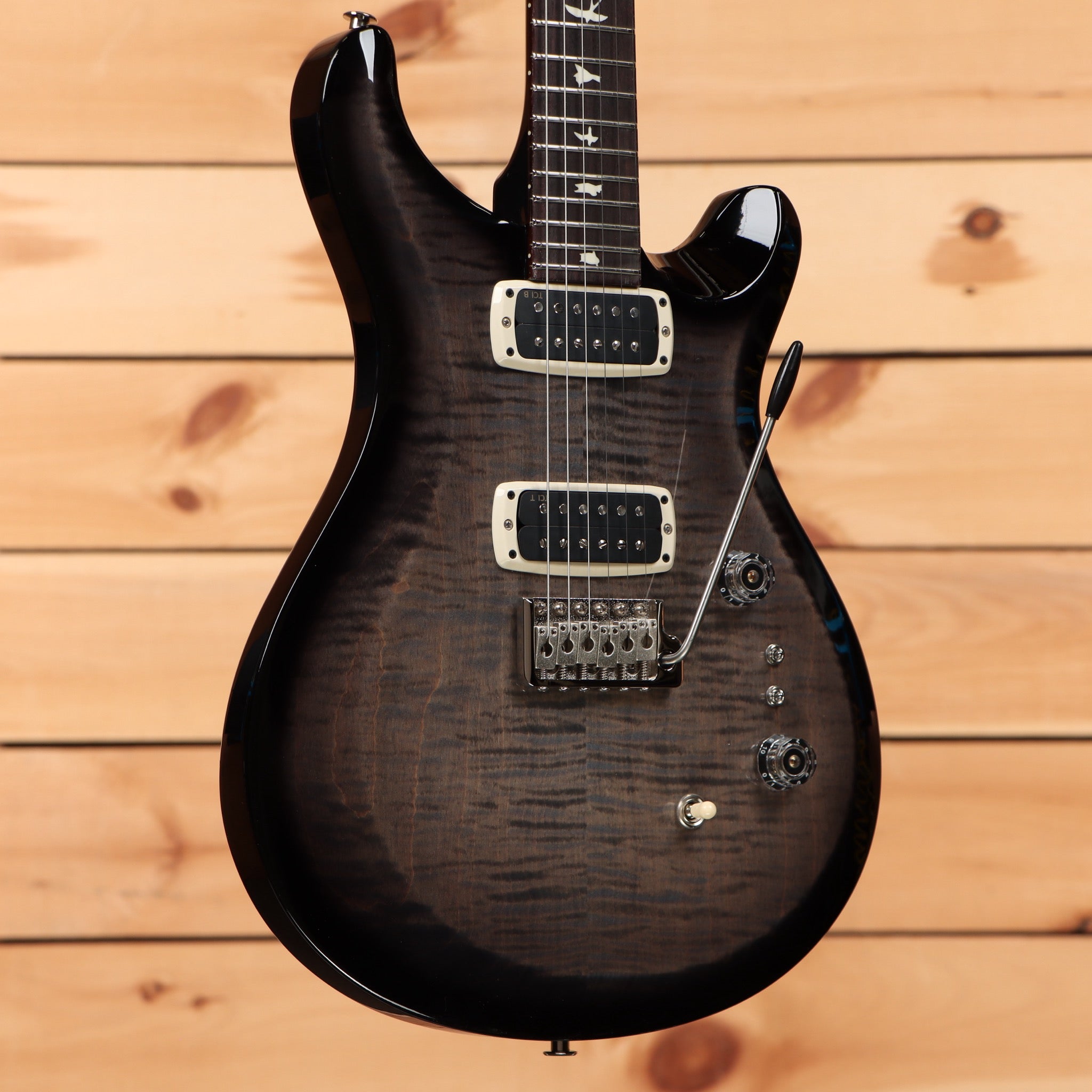 Paul Reed Smith S2 Custom 2408 electric guitar Faded Gray Black Burst with dual humbucker pickups