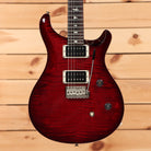 Paul Reed Smith CE 24 electric guitar Fire Red Burst with flamed maple top and dual humbuckers