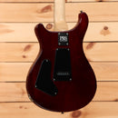 Paul Reed Smith CE 24 Fire Red Burst electric guitar with dual humbucker pickups and maple neck