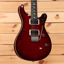 Paul Reed Smith CE 24 electric guitar Fire Red Burst with flamed maple top and humbucker pickups
