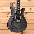 Paul Reed Smith CE 24 semi-hollow electric guitar faded gray black with dual humbucker pickups and f-hole