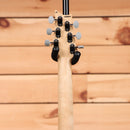 Paul Reed Smith Silver Sky electric guitar rosewood fretboard with gray tuning pegs and black pickups