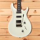 Paul Reed Smith Studio electric guitar Antique White with dual humbucker pickups and tremolo bridge