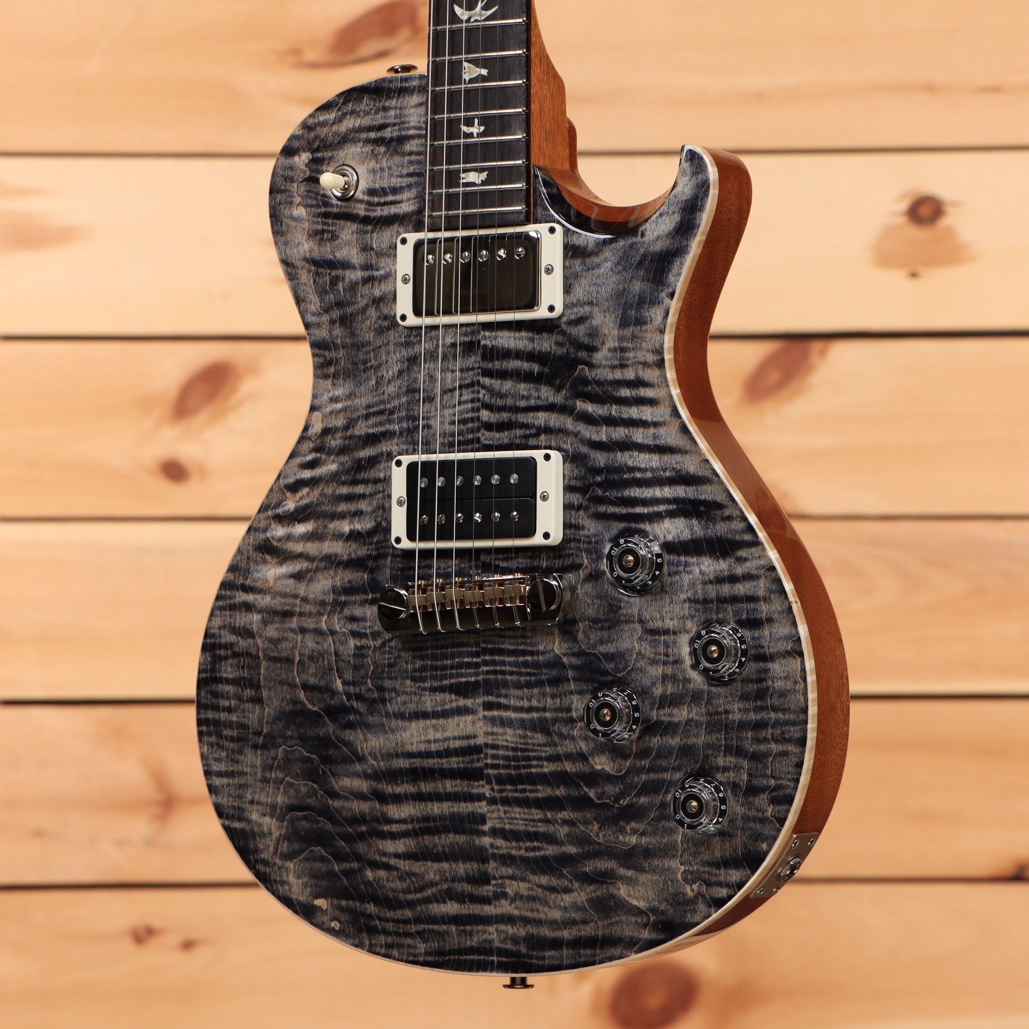 Paul Reed Smith Mark Tremonti Signature electric guitar Charcoal with quilted maple top and humbucker pickups