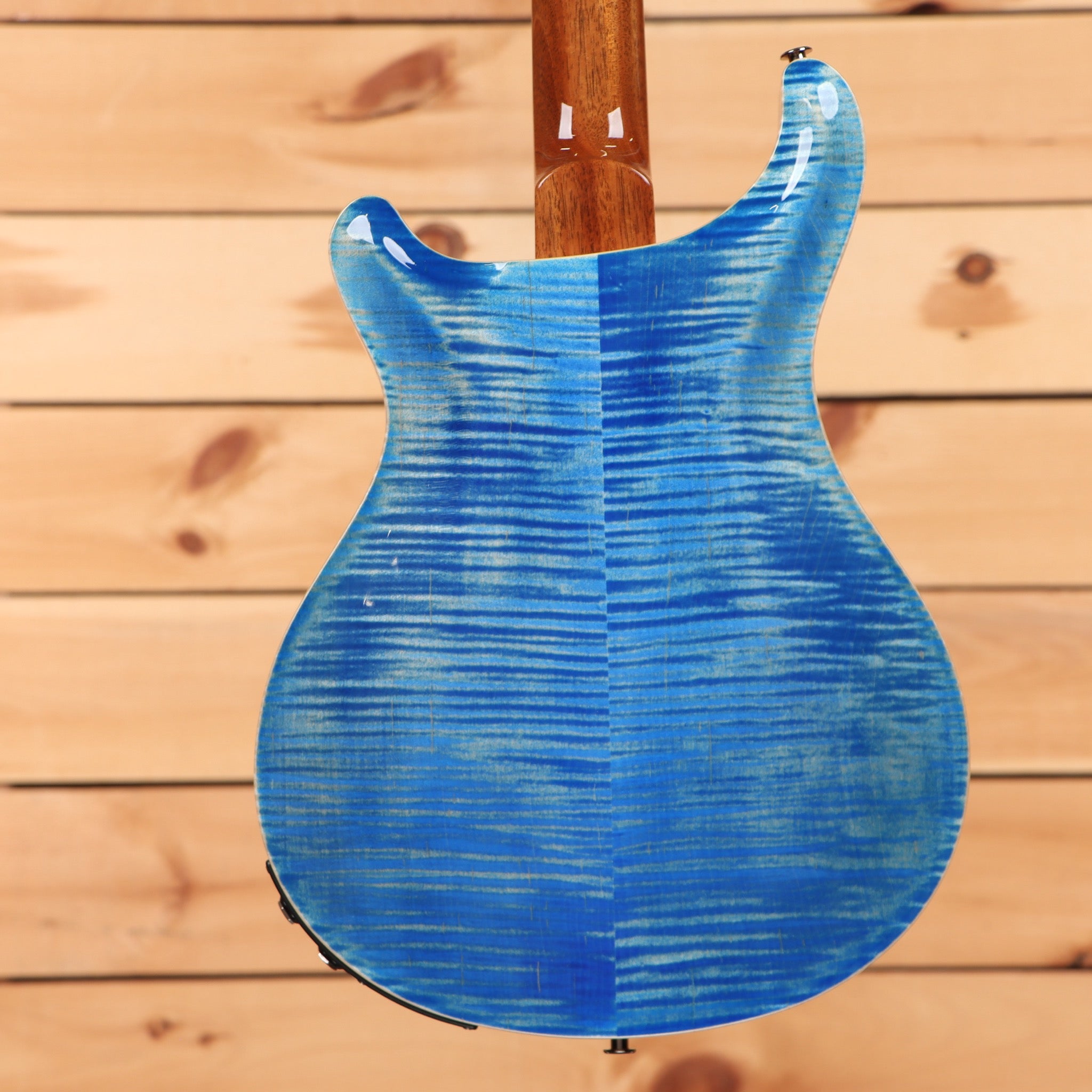 Paul Reed Smith Hollowbody II Piezo semi-hollow electric guitar Faded Whale Blue with figured maple back