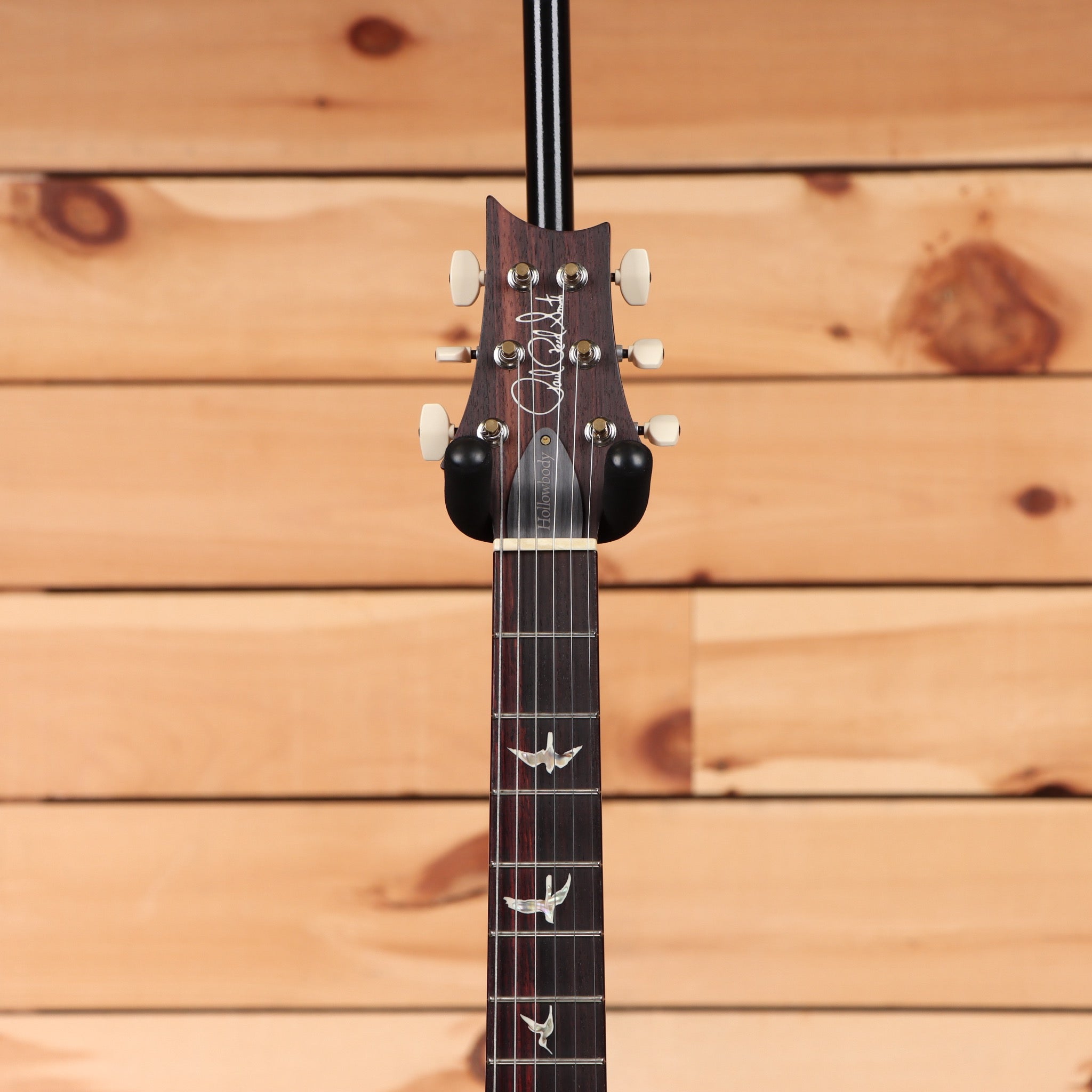 Paul Reed Smith Hollowbody II Piezo electric guitar Faded Blue Jean with bird inlays fretboard