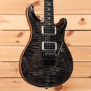 Paul Reed Smith Custom 24 Floyd electric guitar Charcoal Burst with dual humbucker pickups and Floyd Rose tremolo