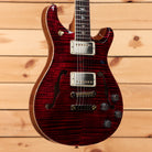 Paul Reed Smith McCarty 594 Hollowbody II semi-hollow electric guitar red tiger flame maple top with dual humbuckers