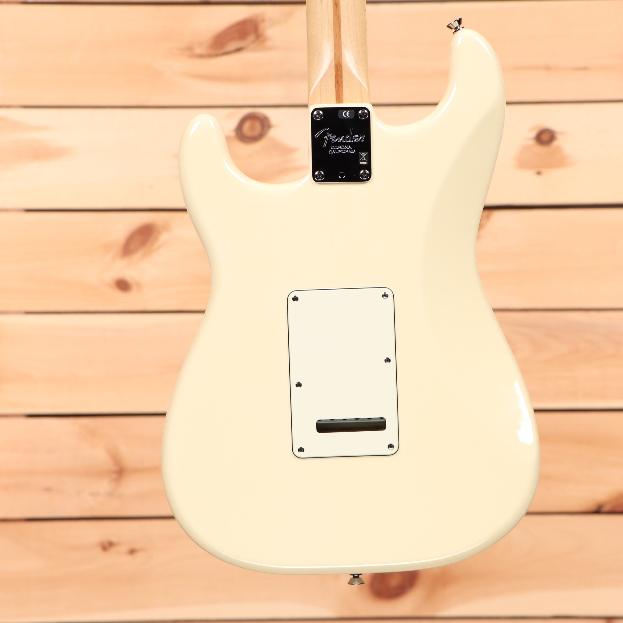 Fender American Stratocaster - Olympic White – Righteous Guitars Olympic white stratocaster