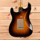 Fender Custom Shop Limited 1955 Stratocaster Relic electric guitar 2-Color Sunburst with single-coil pickups