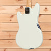 Fender Custom Shop 1964 Mustang NOS - Olympic White with Baltic Blue Racing Stripe