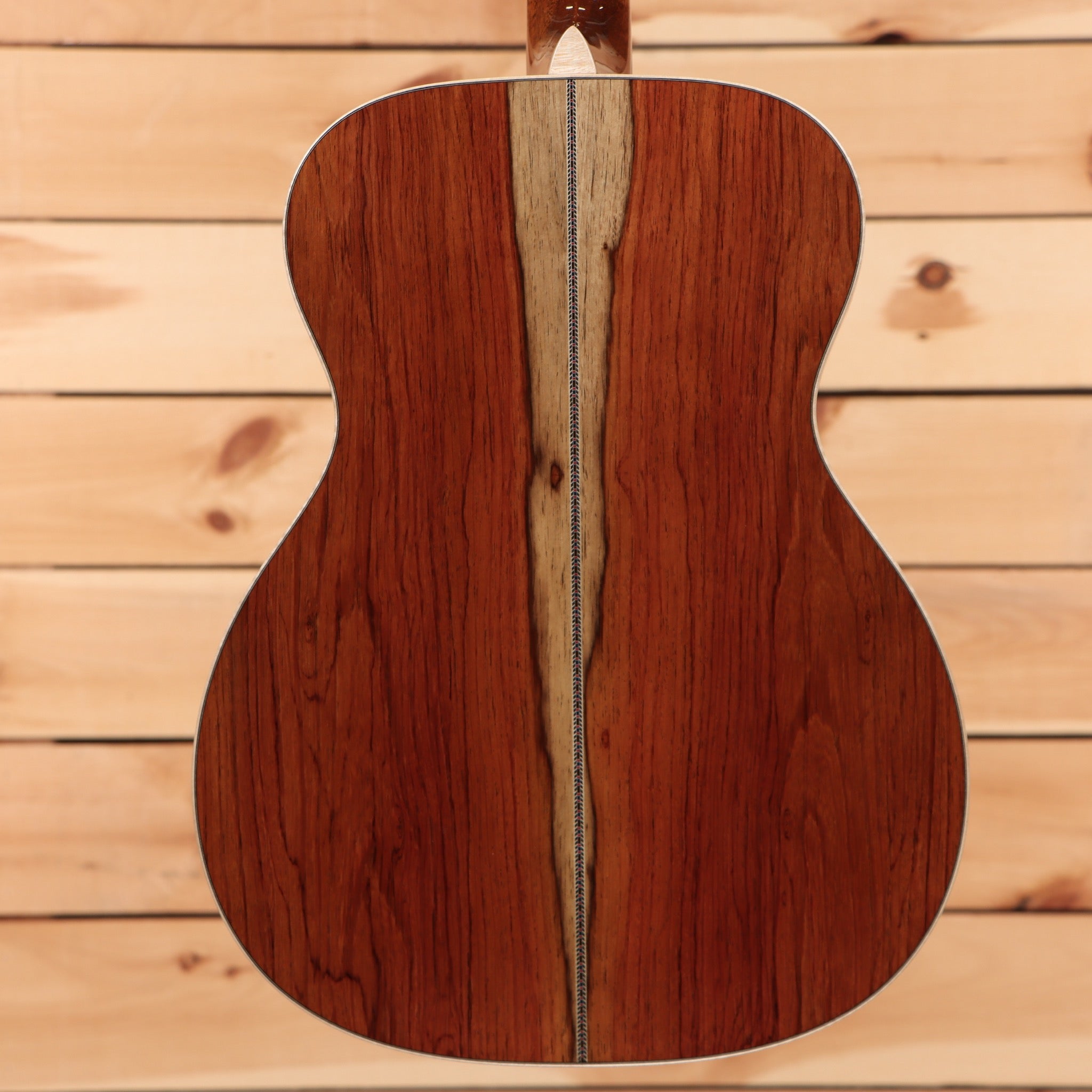 Martin Limited CEO-10 NAMM 2023 dreadnought acoustic guitar Ambertone with contrasting center stripe