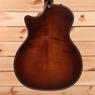 Taylor 614ce Builders Edition semi-hollow acoustic-electric guitar Wild Honey Burst with venetian cutaway