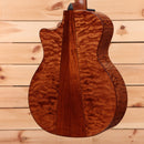 Taylor Custom Grand Auditorium acoustic guitar natural finish with quilted maple back and sides