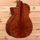 Taylor Custom Grand Auditorium acoustic guitar natural finish with figured mahogany back and sides