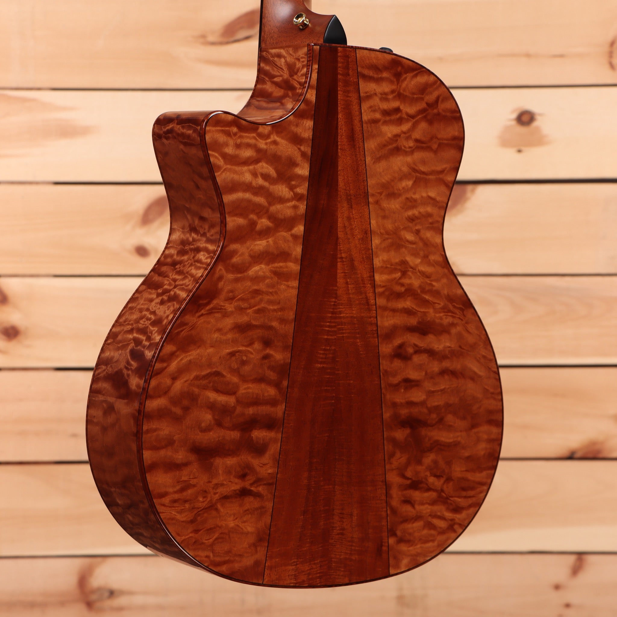 Taylor Custom Grand Auditorium acoustic guitar natural finish with figured mahogany back and sides