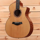 Taylor Custom Grand Auditorium acoustic guitar natural finish with venetian cutaway and rosewood back