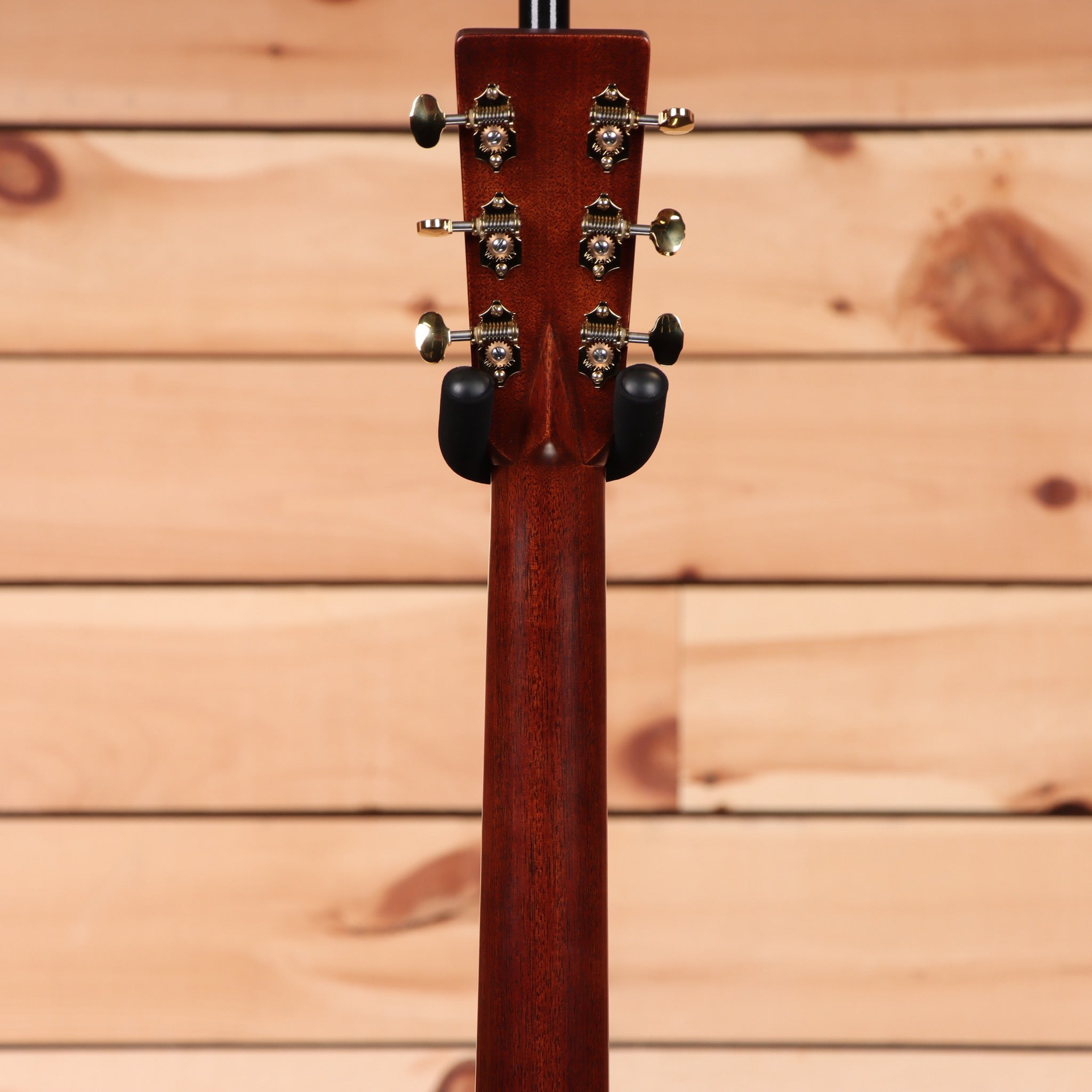 Martin Custom Shop SC natural acoustic guitar with slotted headstock and ornate tuning machines