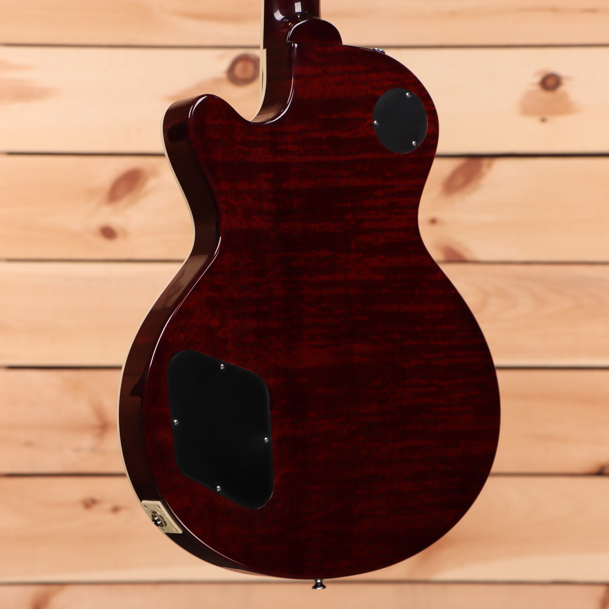Eastman SB59 semi-hollow body electric guitar sunburst with dual f-holes and black pickguards