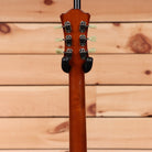 Eastman T186mx semi-hollow electric guitar Goldburst finish with cream tuning pegs and f-holes