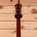 Eastman T184MX semi-hollow electric guitar Goldburst with black pickguard and vintage-style tuning pegs