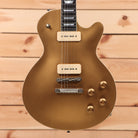 Eastman SB56-N semi-hollow body electric guitar vintage gold with gold hardware and P90 pickups