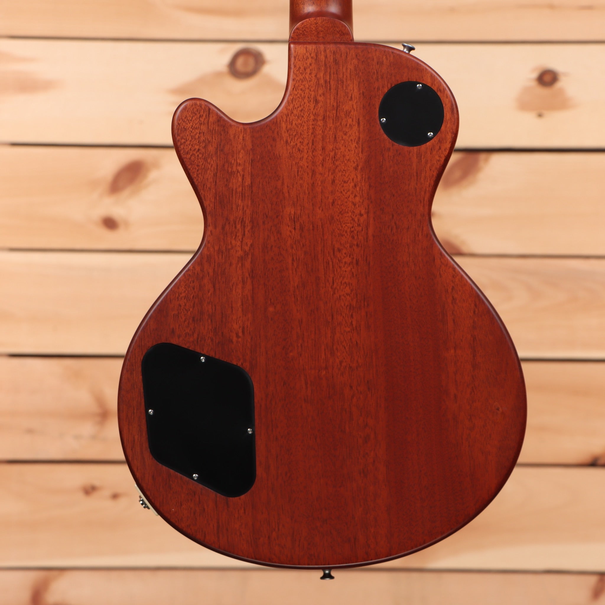 Eastman SB56-N semi-hollow electric guitar vintage gold finish with f-holes and maple neck