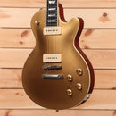 Eastman SB56-N semi-hollow electric guitar vintage gold finish with gold hardware and P90 pickups