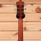 Eastman SB56-N semi-hollow electric guitar Vintage Gold with black pickguard and trapeze tailpiece