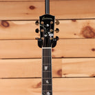 Eastman AC622CE sunburst acoustic guitar with abalone inlays and gold tuning machines